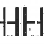 Khóa vân tay Tenon AL3- Khóa cửa nhôm, chống nước- Điều khiển từ xa