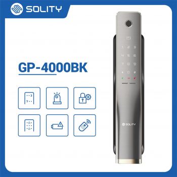 Khóa cửa thông minh vân tay Solity GP-4000BK