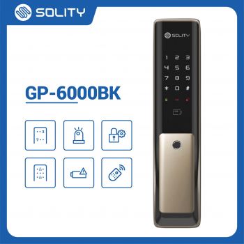 Khóa cửa thông minh vân tay Solity GP-6000BK