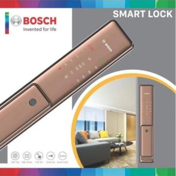 Khóa Vân Tay Bosch FU750 EU Vàng Hổ Phách